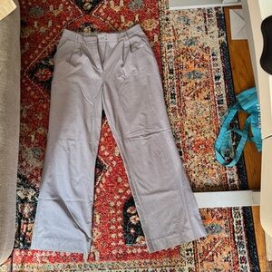Abercrombie & Fitch Light Gray work pants